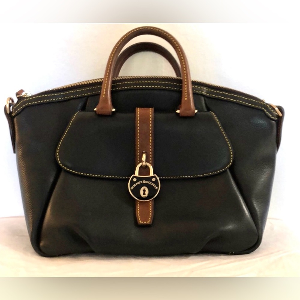 🔥 Dooney & Bourke Black Samba Convertible Satchel